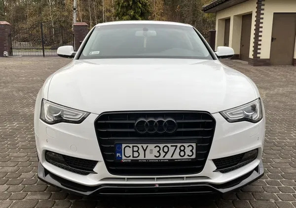 kujawsko-pomorskie Audi A5 cena 63600 przebieg: 190533, rok produkcji 2012 z Garwolin